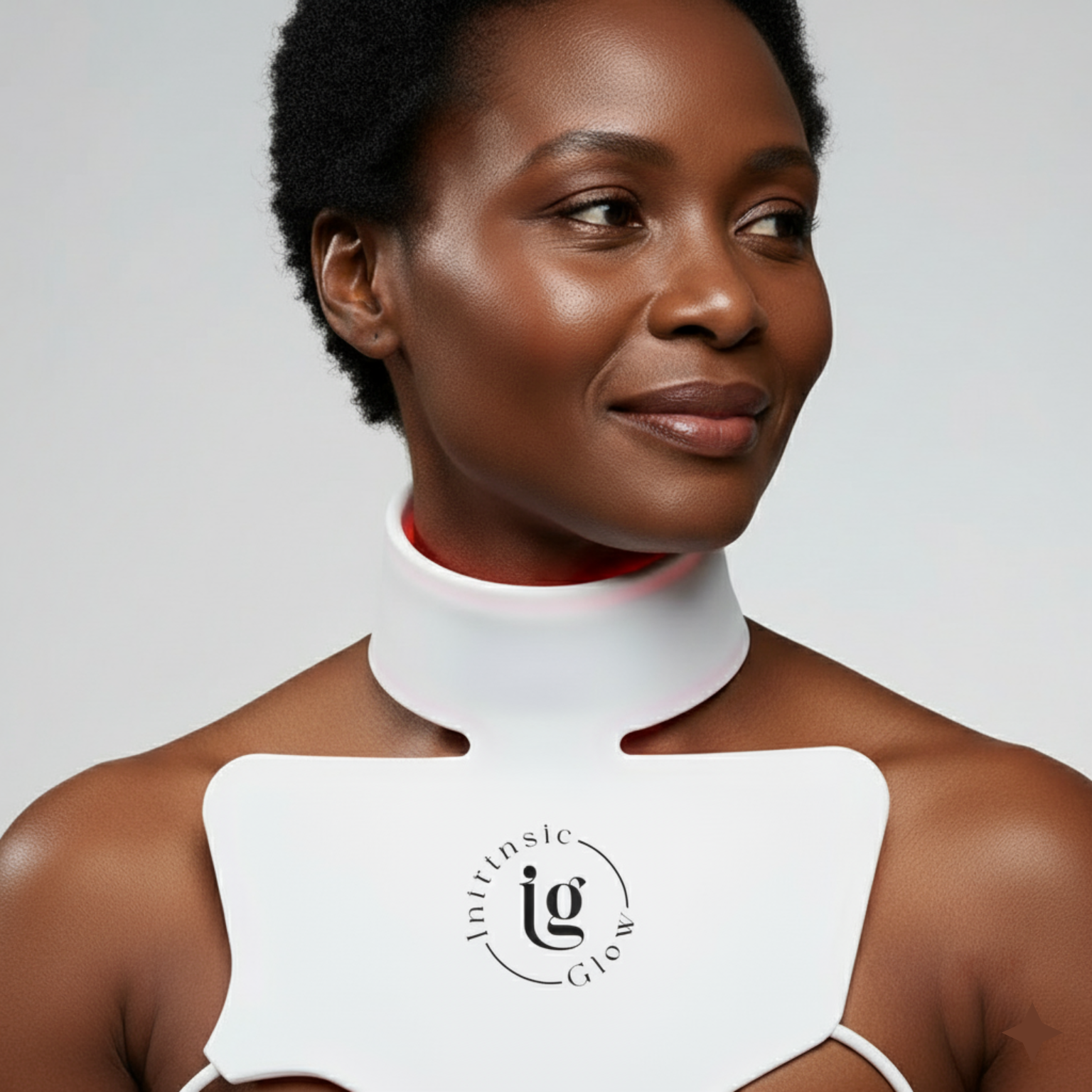 LED Neck & Chest Rejuvenation Mask – RF Light Therapy for Collagen Boost, Firmer Skin & Reduced Neck Lines